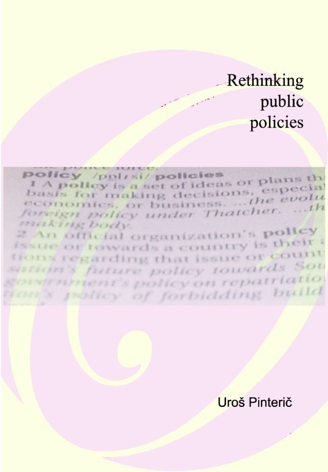 Pinterič Rethinking Public Policies
